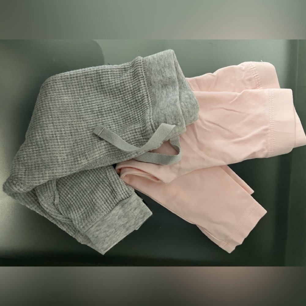 Old Navy Gray and Pink Kids Joggers